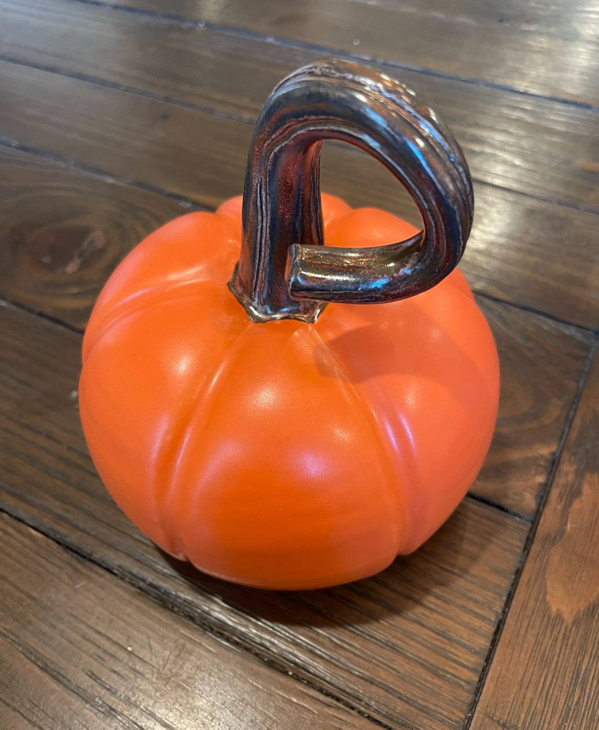 Pumpkin - Medium Orange Satin