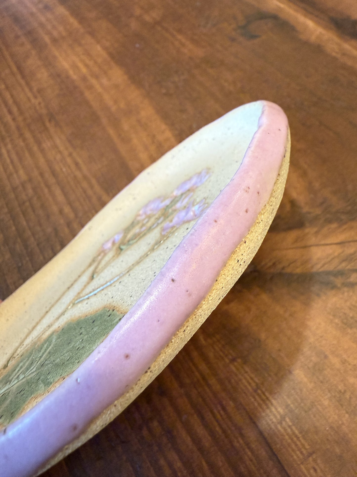 Wildflower Trinket Dish - Purple