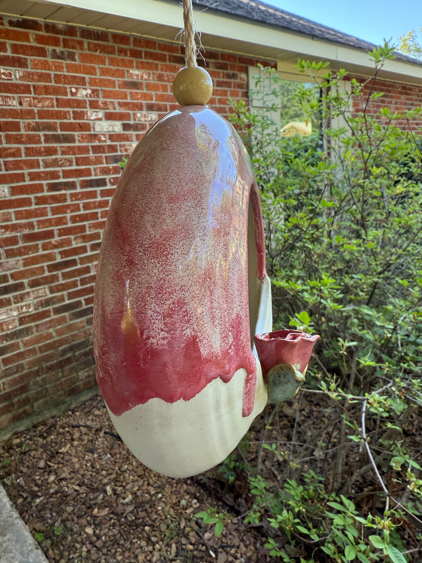 Bird Feeder - Pink