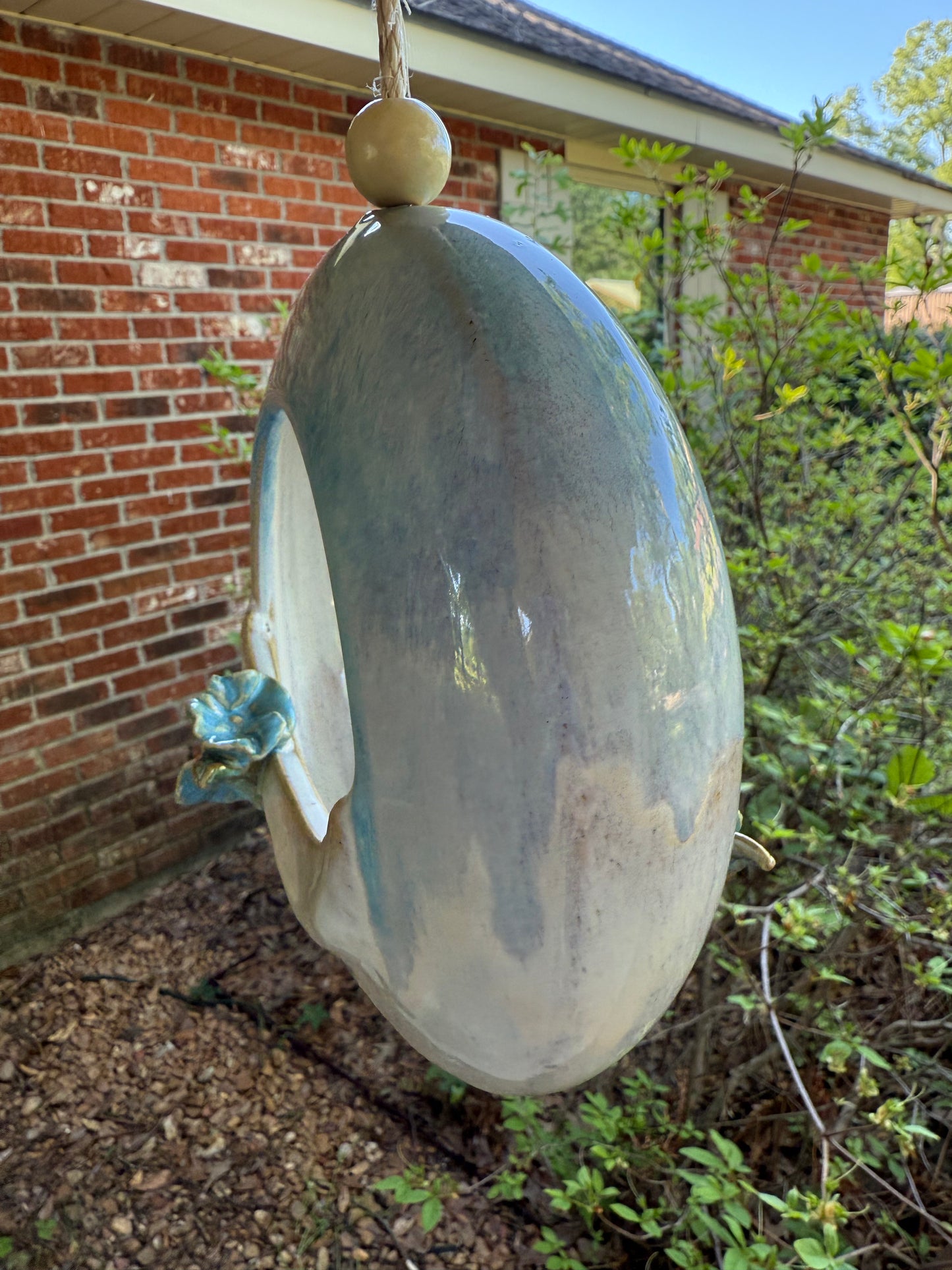 Bird Feeder - Blue