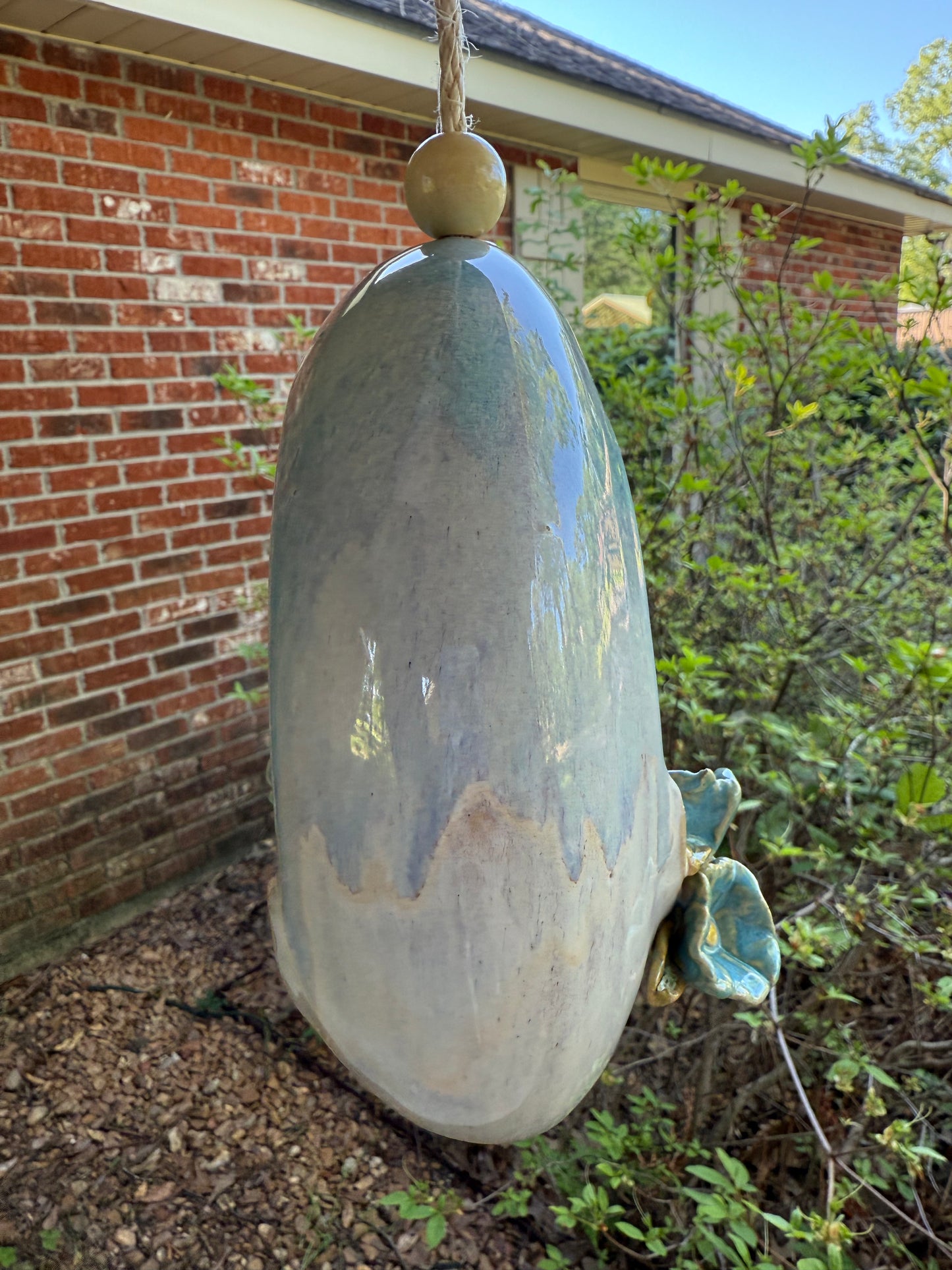 Bird Feeder - Blue