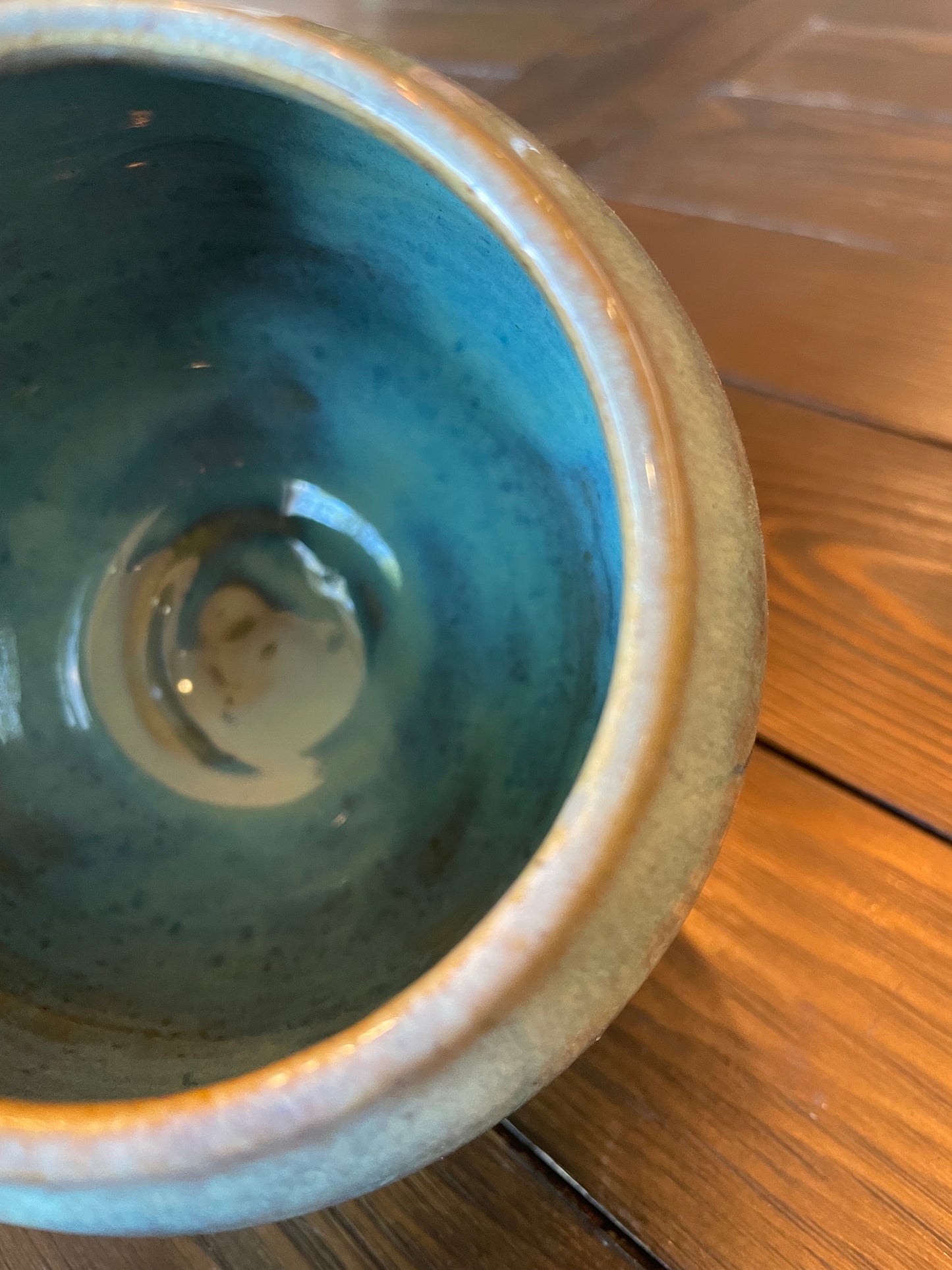 Small Sea Blue Vase