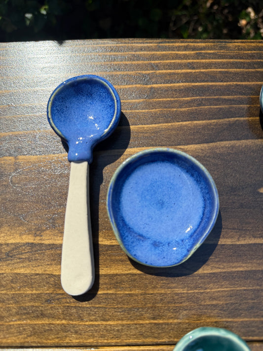 Mini Spoon set - blue