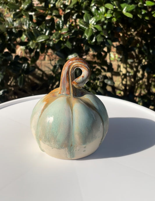 Pumpkin - Small Light Turquoise