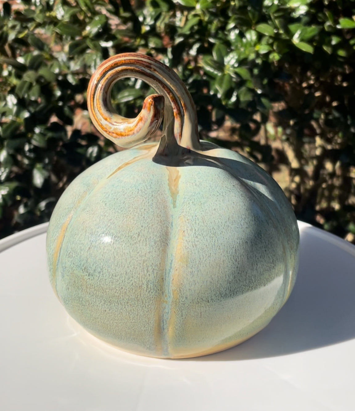 Pumpkin - Large Light Turquoise