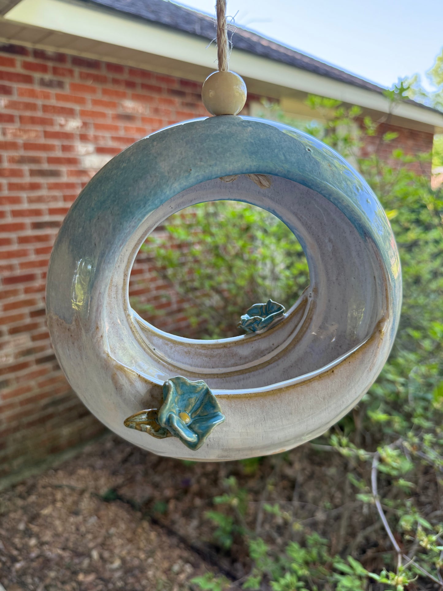 Bird Feeder - Blue