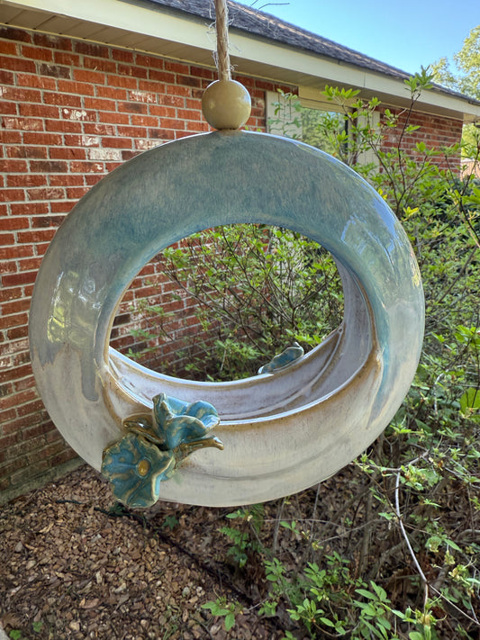 Bird Feeder - Blue