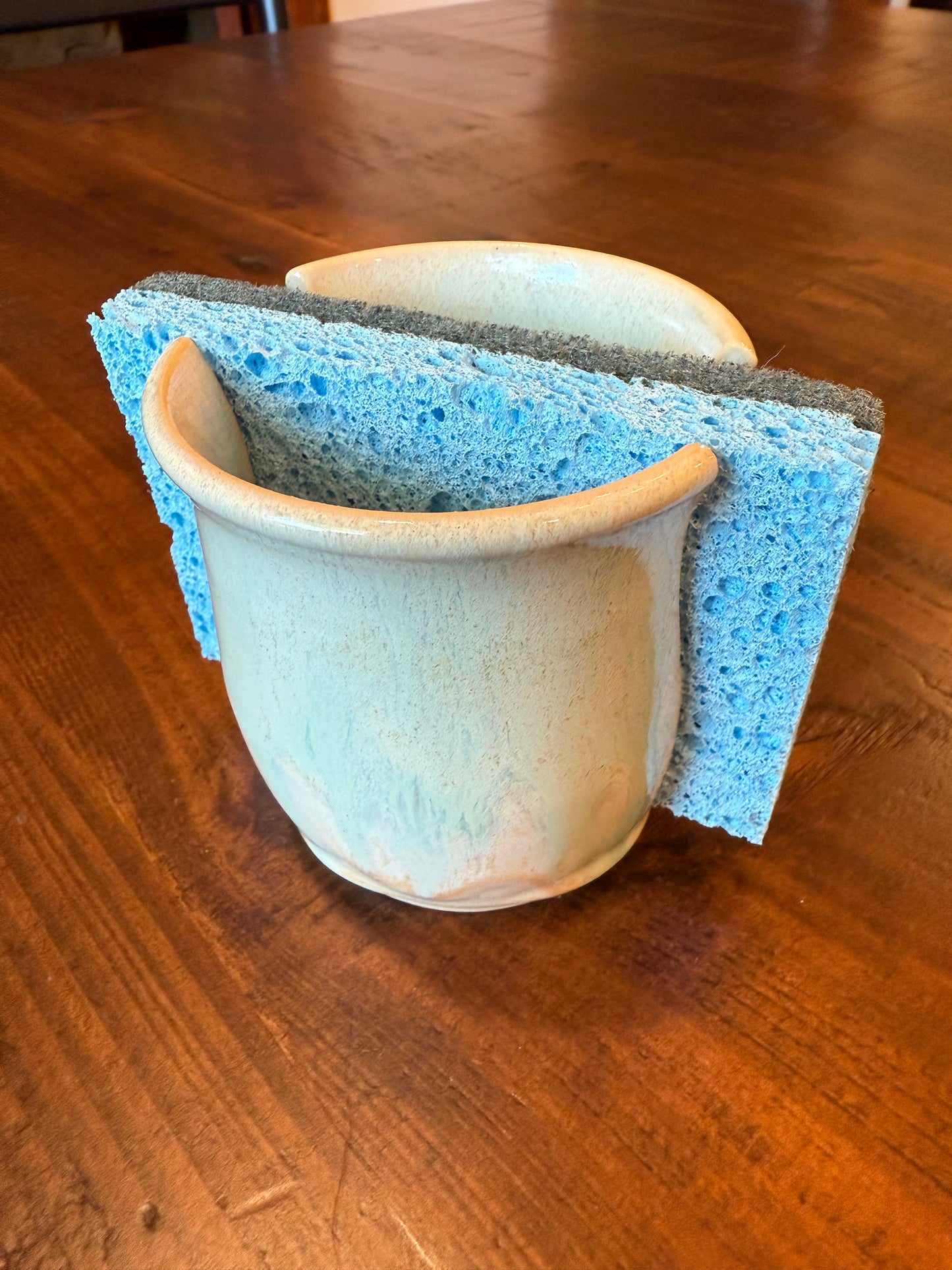 Sponge Holder- Aqua