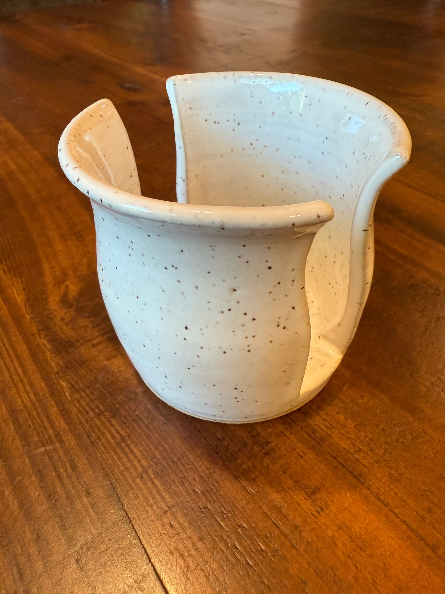 Sponge Holder- White Speckle