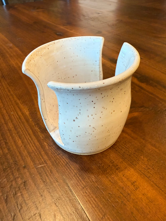 Sponge Holder- White Speckle