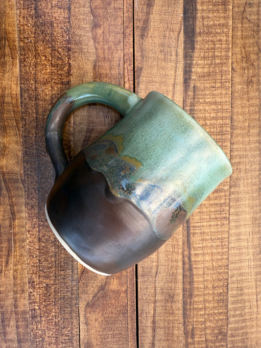 Mug - Green/Brown