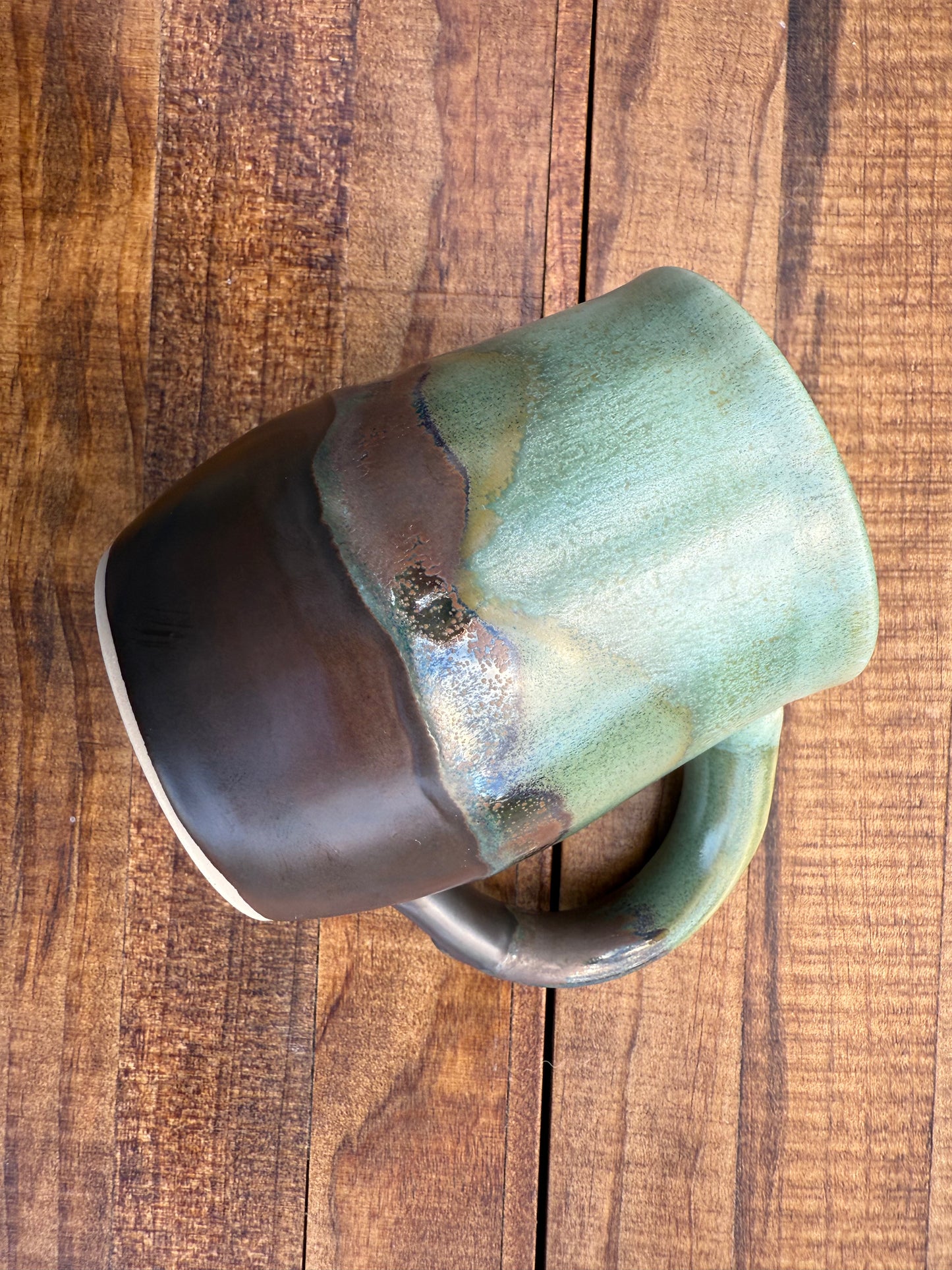 Mug - Green/Brown